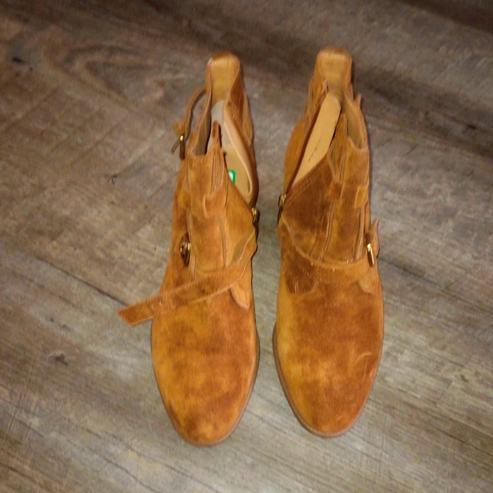 Franco Sarto Suede Leather Boots Size 10